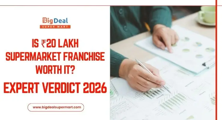Is ₹20 Lakh Supermarket Franchise Worth It? Expert Verdict 2026