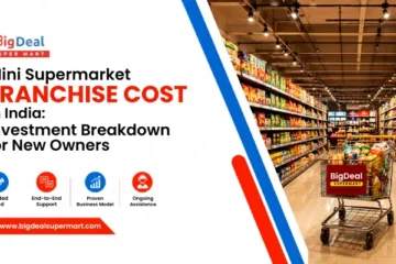Mini Supermarket Franchise Cost in India: Investment Breakdown for New Owners